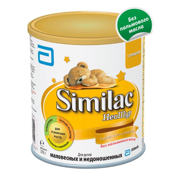 Симилак FOR KIDS Similak Neoshure milk formula 0-12 months 370g