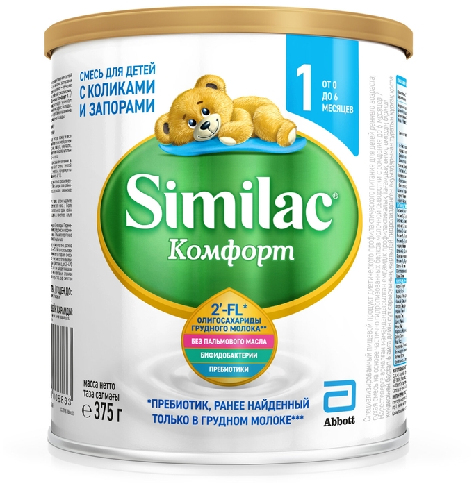 Симилак FOR KIDS Similac Comfort 1 milk formula 0-6 months 375g
