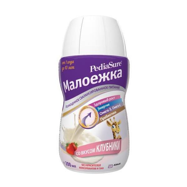 Симилак FOR KIDS Similak PediaShur strawberry from 1-10 years old, 200ml