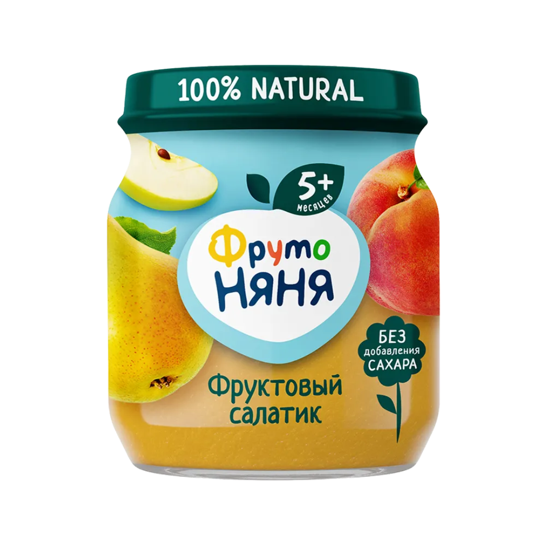 Фруто FOR KIDS Fruto Nyanya fruit salad puree 100g