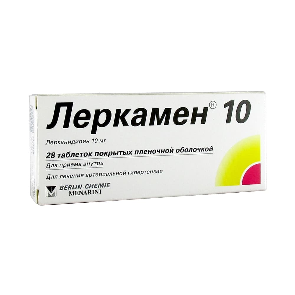 Леркамен MEDICINES Lerkamen tablets 10mg x 28