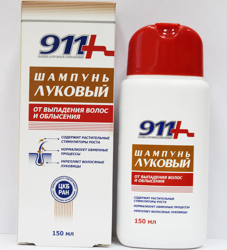 911 ԽՆԱՄՔԻ ՄԻՋՈՑՆԵՐ 911 սոխի շամպուն մազաթափության դեմ 150մլ
