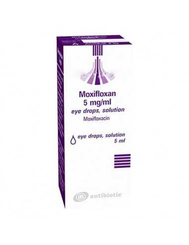 Моксифлоксан MEDICINES Moxifloxan 5mg/ml eye drops 5ml