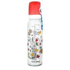 Канпол FOR KIDS Canpol glass bottle with latex nipple (4225), 220ml