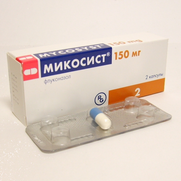Микосист ԴԵՂՈՐԱՅՔ Միկոսիստ դեղապատիճներ 150մգ x 2