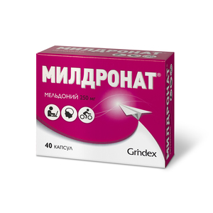 Милдронат MEDICINES Mildronat capsules 250mg x 40