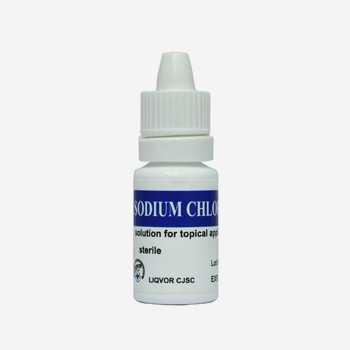 Натрия MEDICINES Sodium Chloride eye drops 5% 10ml x 10 Liqvor