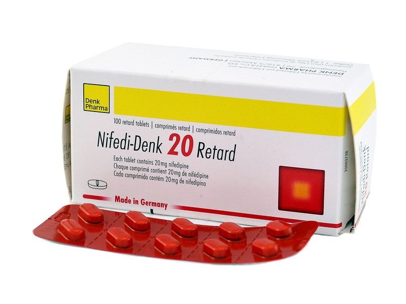 Нифеди MEDICINES Nifedi-Denk retard tablets 20mg x 100