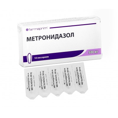 Метронидазол MEDICINES Metronidazole vaginal suppositories 500mg x 10 Farmaprim