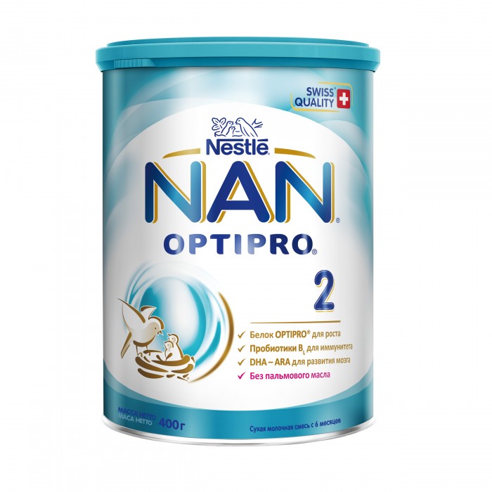 НАН FOR KIDS Nan 2 milk formula 6+ months 400g