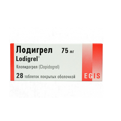 Лодигрел MEDICINES Lodigrel tablets 75mg x 28