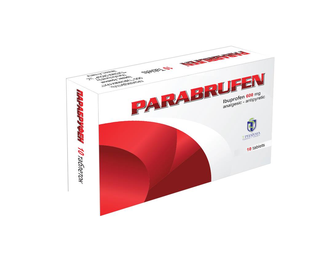 Парабруфен MEDICINES Parabrufen tablets 600mg x 10