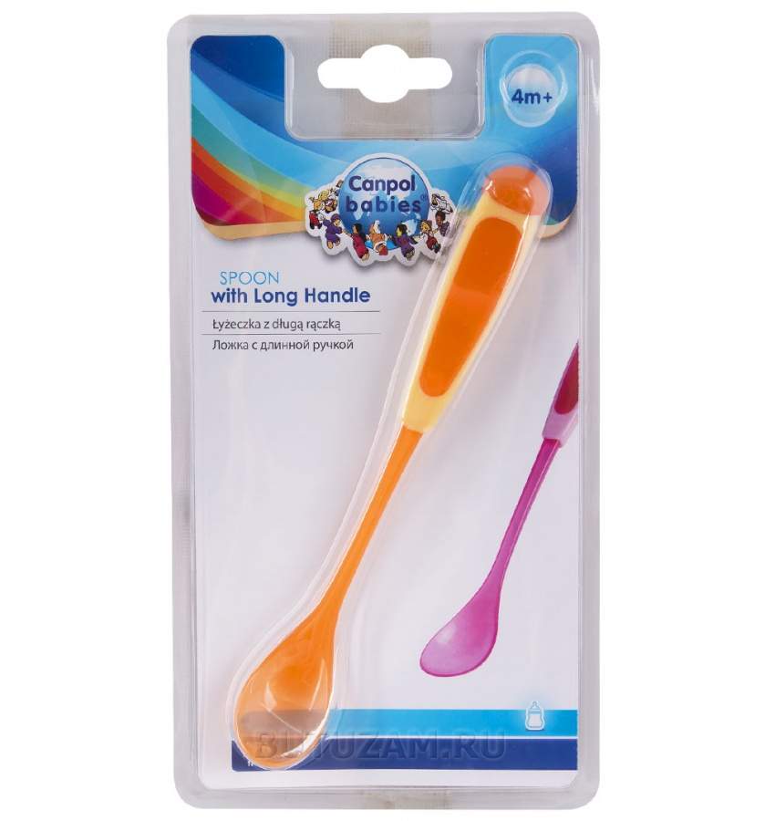 4640.Ложечка FOR KIDS Spoon with long handle 4640