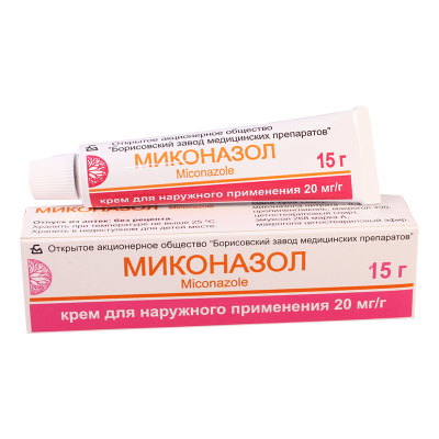 Миконазол MEDICINES Miconazole cream 2% 15g