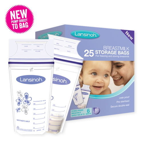 Лансино FOR KIDS Lansino bags for collecting breast milk 180ml, N25