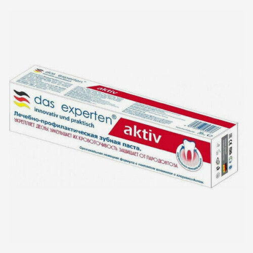 Дас CARE PRODUCTS Das experten toothpaste active 70ml