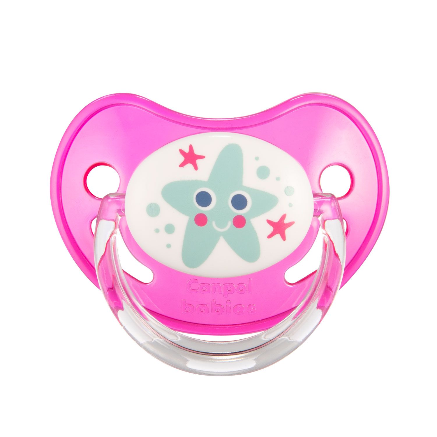 5260.Пустышка FOR KIDS Orthodontic silicone pacifier +18m Nature 5260