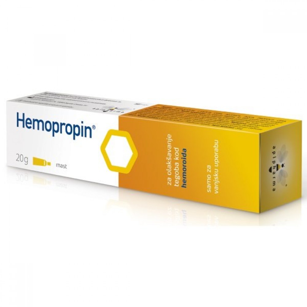 Гемопропин MEDICINES Hemopropin ointment 20g