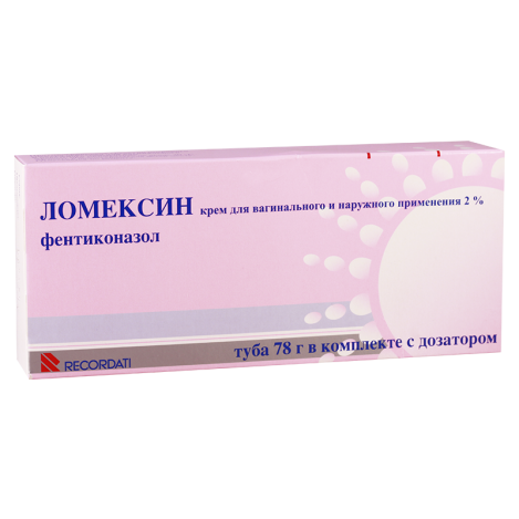 Ломексин MEDICINES Lomexin vaginal cream. complete with dispenser 2% 78g