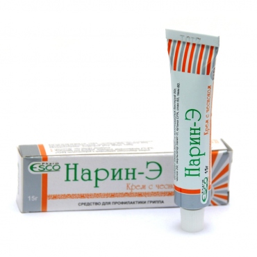 Нарине MEDICINES Narine-E cream with garlic 15g