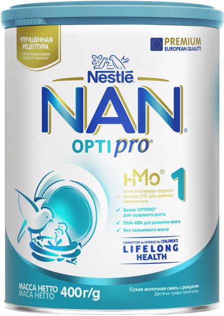 НАН FOR KIDS Nan 1 milk formula 0+ months 400g