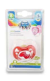 Канпол FOR KIDS Canpol Round latex pacifier. 6-18 months Nature 5250