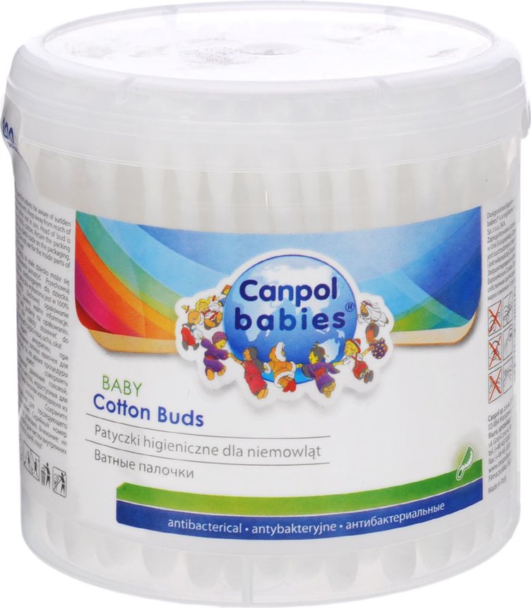 4235.Ватные FOR KIDS Canpol Cotton buds 200 pcs #4235
