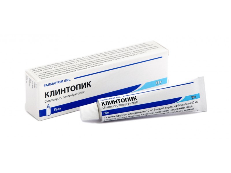 Клинтопик ԴԵՂՈՐԱՅՔ Կլինտոպիկ դոնդող 10մգ/գ + 50մգ/գ 15գ