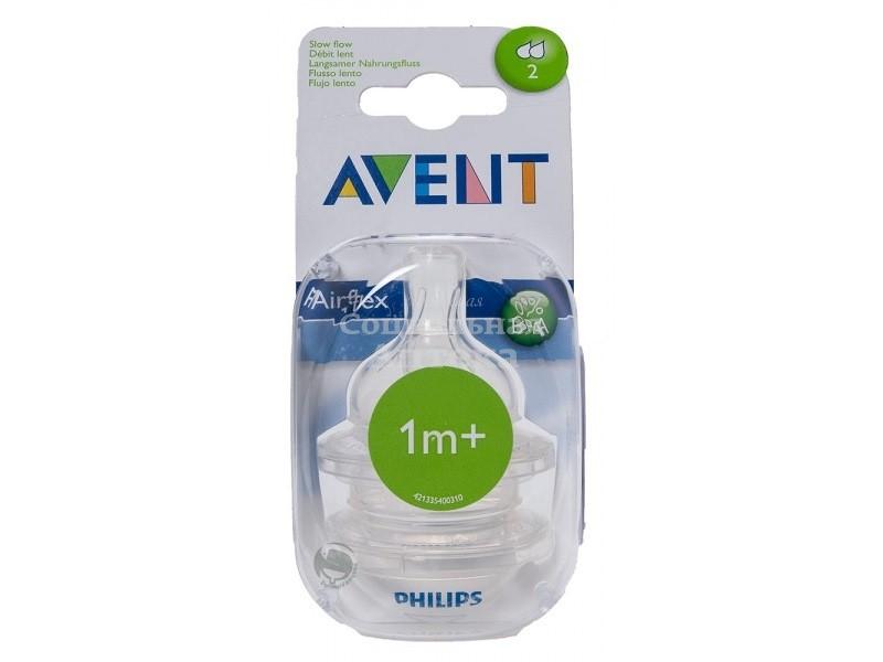 Авент FOR KIDS Avent bottle nipple with 2 holes #632/27