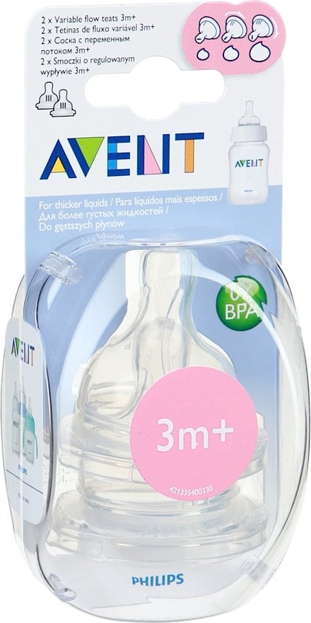 Авент FOR KIDS Avent Variable flow bottle nipple 635/27