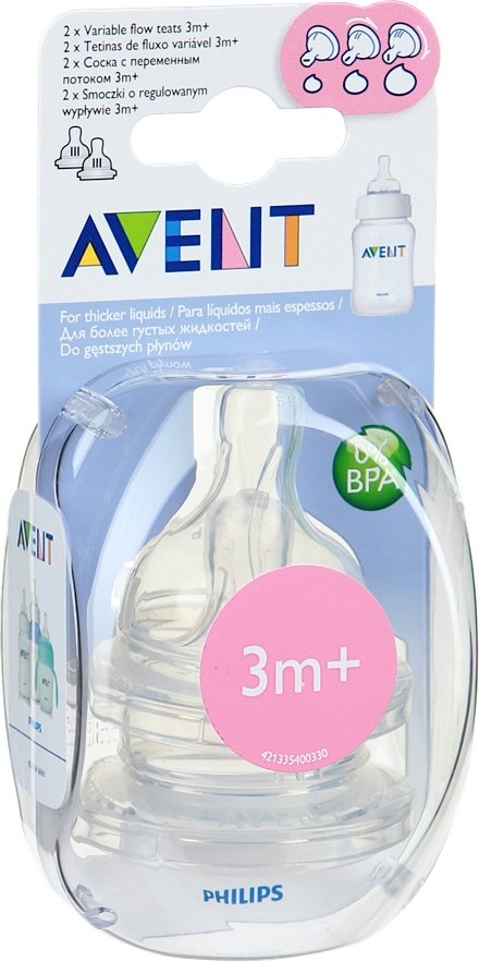 Авент FOR KIDS Avent variable flow bottle nipple #635/27