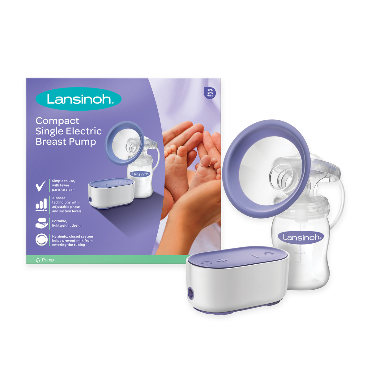 Лансино FOR KIDS Lansino Single Electric Breast Pump