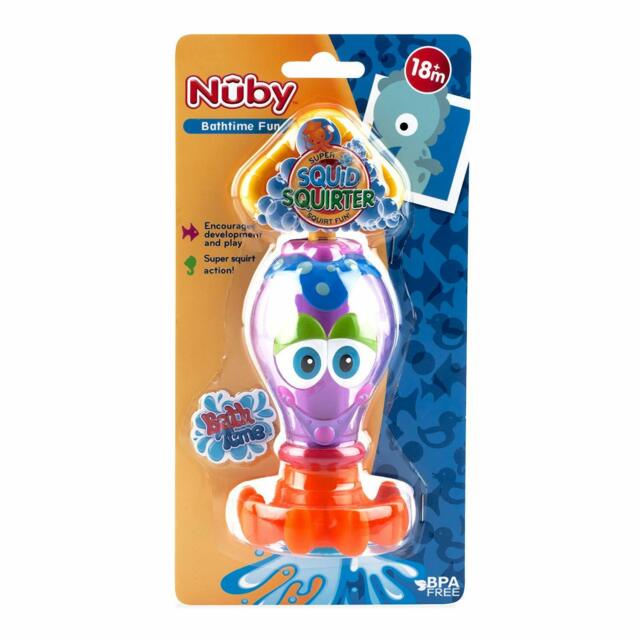 Нуби FOR KIDS Nuby bath toy octopus pump 6146