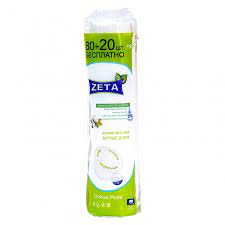 Зета CARE PRODUCTS Zeta cotton pads 100pcs