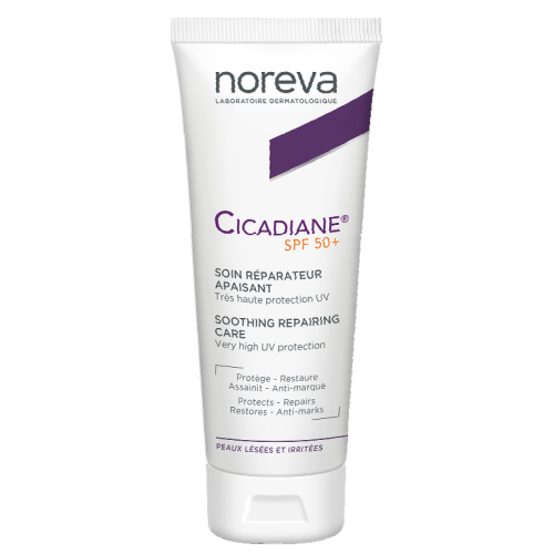 Норева CARE PRODUCTS Noreva Cicadiane soothing repairing cream face and body 40ml SPF50+ #6946