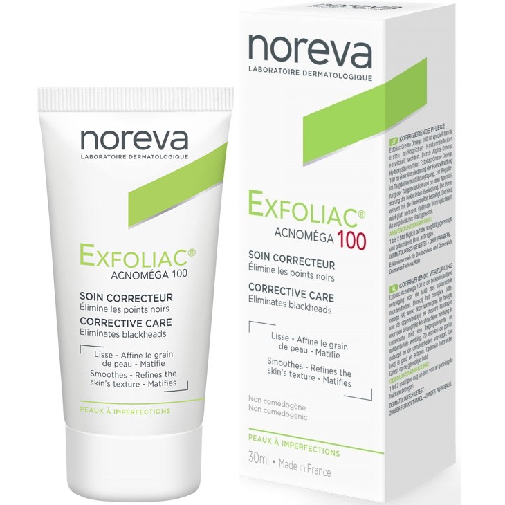 Норева CARE PRODUCTS Noreva Exfoliac Acnomega 100 cream corrective care 30ml 7018