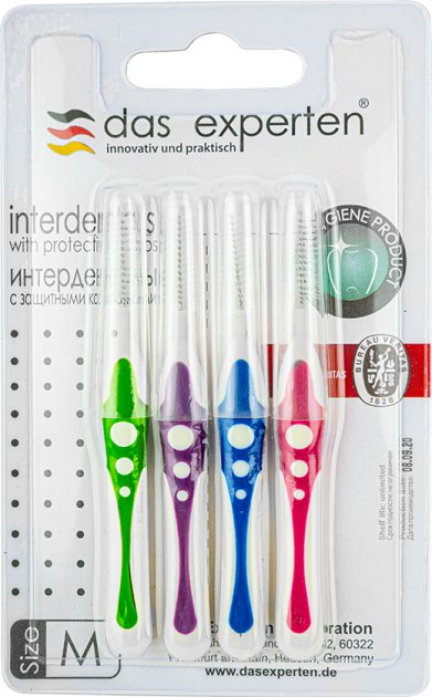 Дас CARE PRODUCTS Das experten Interdental brushes M x 4