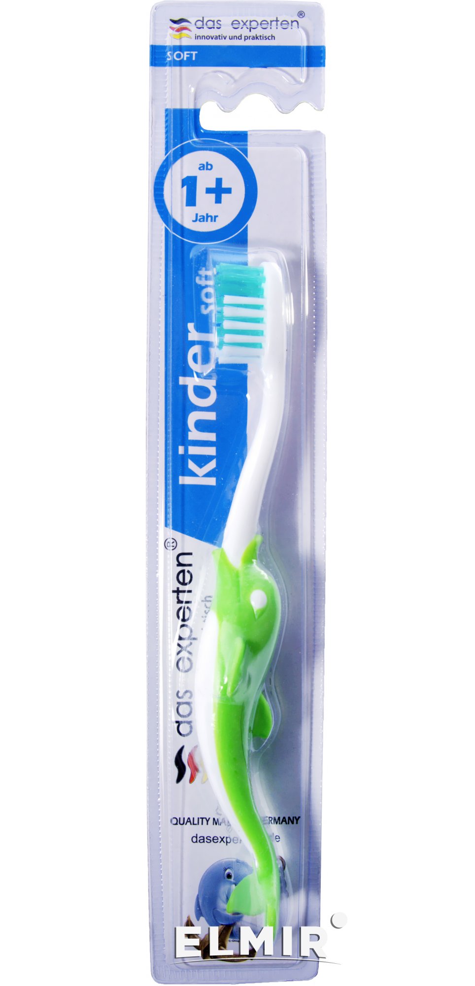 Дас CARE PRODUCTS Das expert Toothbrush Kinder soft 1+ dolpin