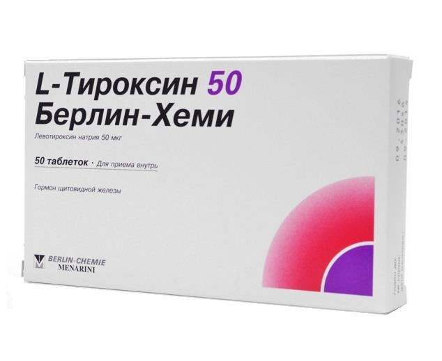 Л MEDICINES L-thyroxine tablets 50mcg x 50