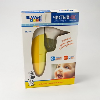 Аспиратор FOR KIDS Nasal aspirator for children WC-150