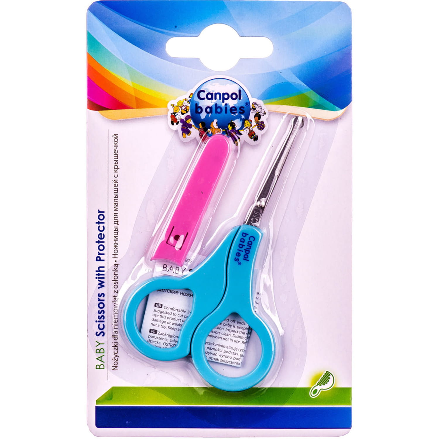 Канпол FOR KIDS Canpol Safety scissors in case 4075