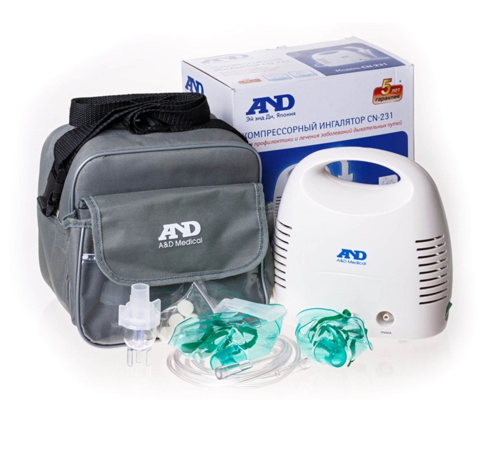 Ингалятор MEDICAL SUPPLIES A&D CN-231 universal compressor inhaler