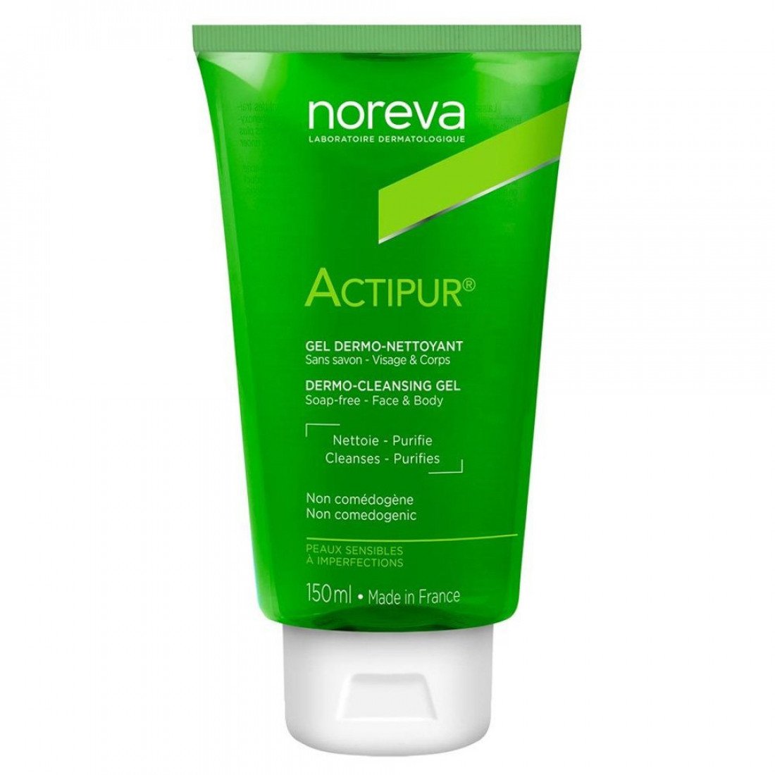 Норева CARE PRODUCTS Noreva Actipur dermo-cleansing gel for face and body 150ml #1619