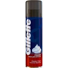 Жиллетт CARE PRODUCTS Gillette shaving foam classic clean 200ml