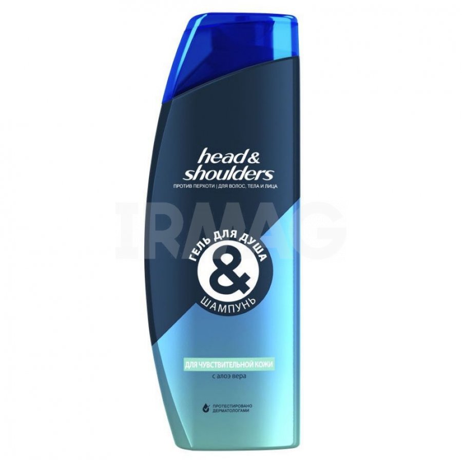 Хед CARE PRODUCTS Heden Sholders shower gel+shampoo for sensitive skin 360ml