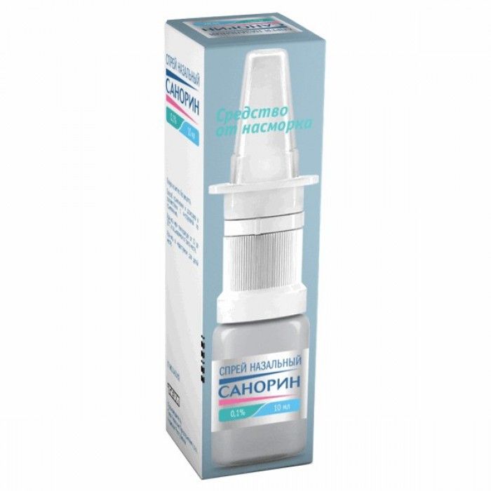 Санорин MEDICINES Sanorin spray 0.1% 10ml