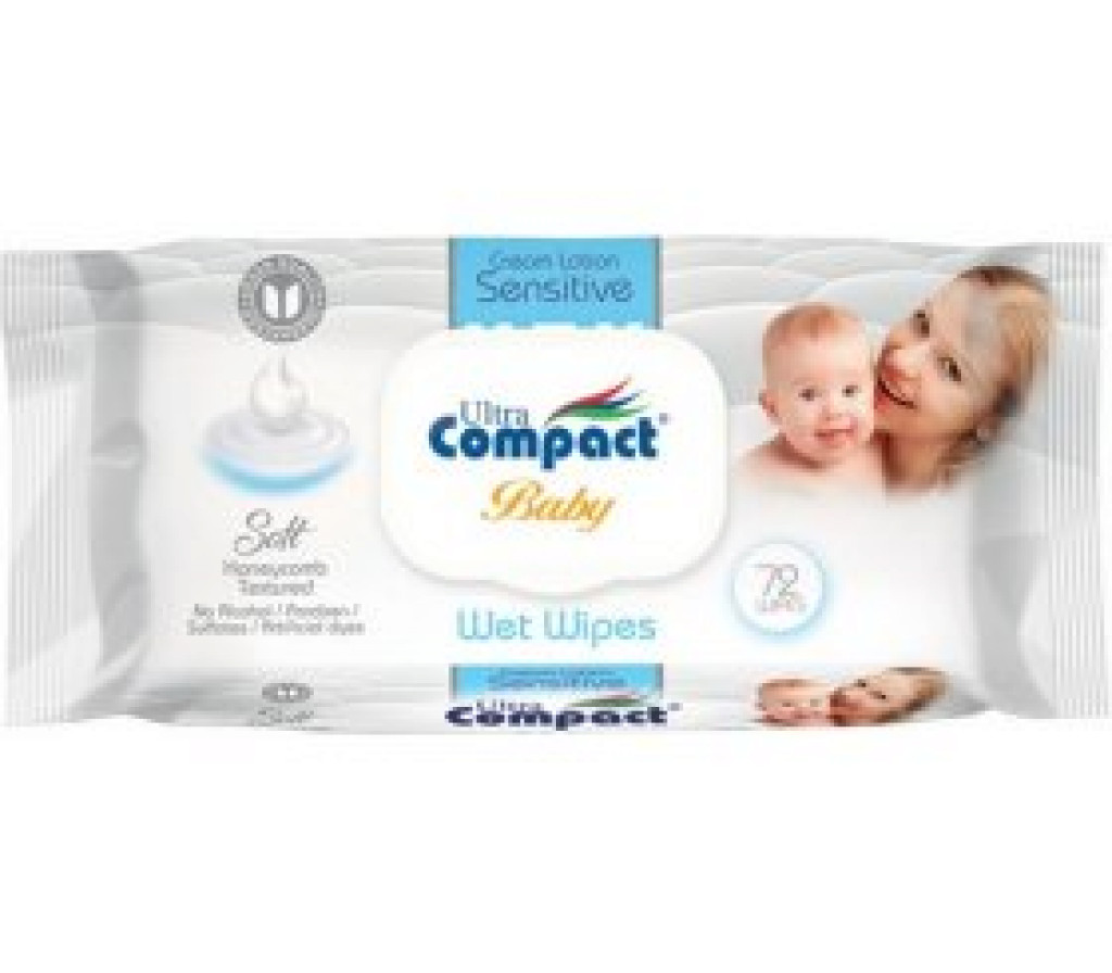 Компакт FOR KIDS Compact baby wipes\ N72