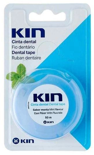 Кин CARE PRODUCTS Kin dental tape wax with menthol and fluoride 50m 8959