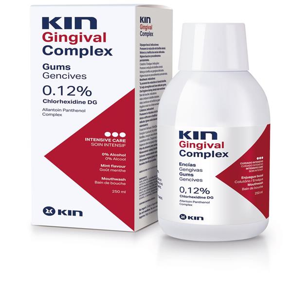 Кин CARE PRODUCTS Kin rinse Gingival complex with chlorhexidine, allantoin, panthenol 250ml 0826