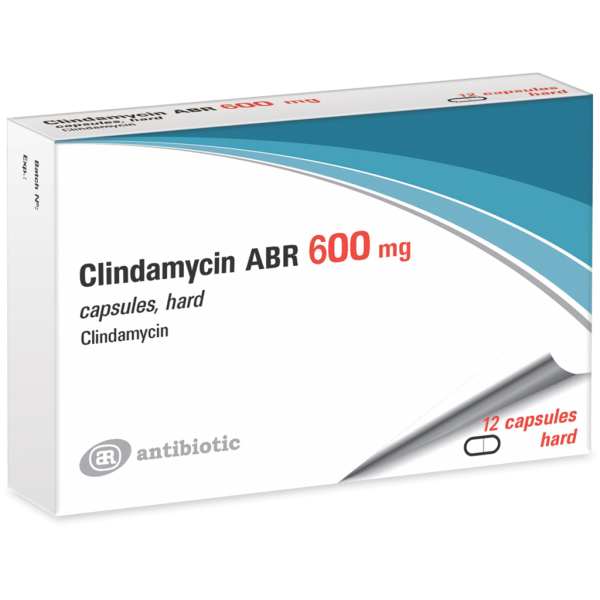 Клиндамицин ЛЕКАРСТВЕННЫЕ СРЕДСТВА Клиндамицин АБР капсулы 600мг N12